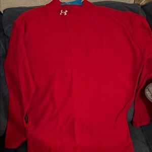 Under Armour Vivid Red Long Sleeve Tee